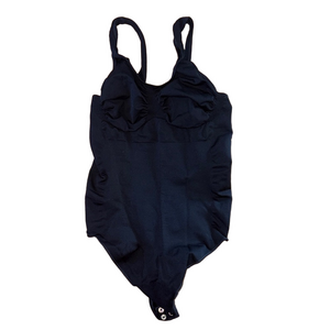 YITTY Black Bodysuit Shape ware Size 1X /2X Fits Small